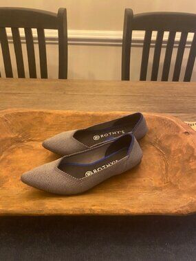 Rothy's slip on pointed shoe size 7 1/2